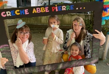 FÊTE DE FIN D'ANNÉE DE LA CRÈCHE ABBÉ PIERRE